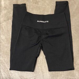 Black Alphalete Amplify Leggings